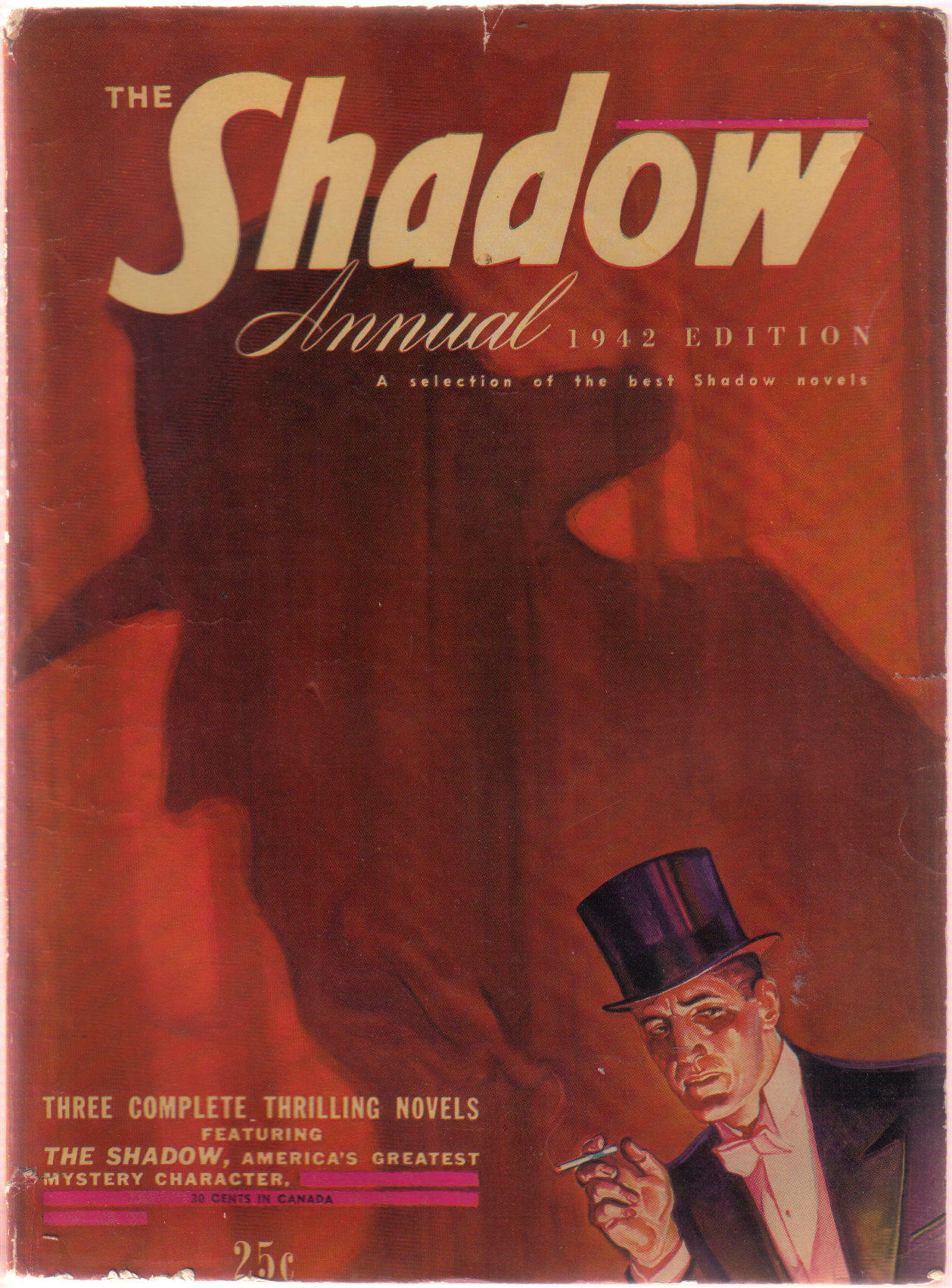 Image for The Shadow ( Pulp Magazine ) ANNUAL 1942 Edition ( The Living Shadow; The Ghost Makers; The Black Hush )