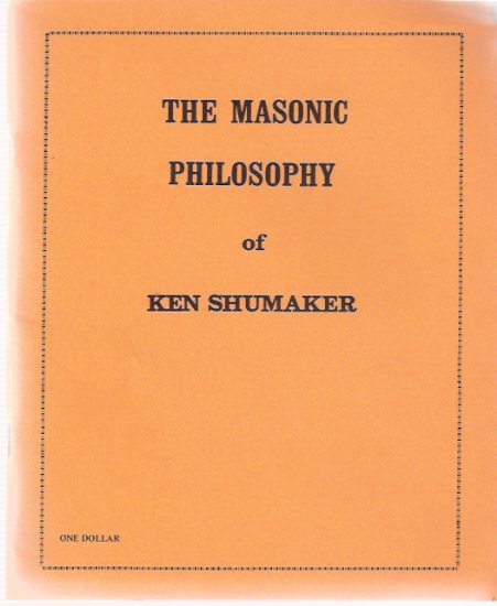 Image for The Masonic Philosophy of Ken Shumaker from the Oregon Freemason