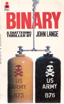 Image for Binary ---by John Lange (aka: Michael Crichton )
