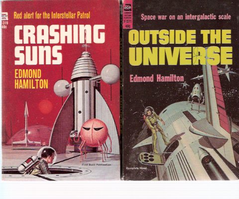 Image for Interplanetary Patrol: Outside the Universe ---with Crashing Suns ---by Edmond Hamilton