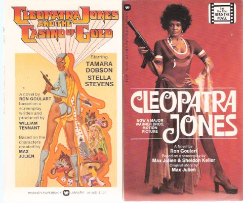 Image for Cleopatra Jones ---with Cleopatra Jones and the Casino of Gold -by Ron Goulart --signed