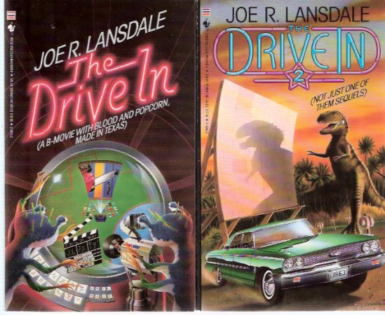 Image for The Drive-In (a B Movie with Blood and Popcorn, Made in Texas ) -a Signed copy ---with The Drive-In 2 ( Not Just One of Them Sequels ) ---volume 1 and 2 ---2 Books ---by Joe Lansdale