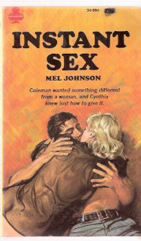 Image for Instant Sex -by Mel Johnson / A Midwood Book