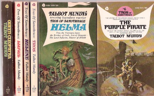 Image for TROS OF SAMOTHRACE: Tros ---with Helma ---with Liafail ---with Helene ---with Queen Cleopatra ---with The Purple Pirate --- 6 Volumes --- Books 1, 2, 3, 4, 5, 6