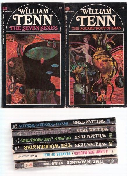 Image for Seven Sexes; Square Root of Man; Of All Possible Worlds; Human Angle; Of Men and Monsters; Wooden Star; Time in Advance; A Lamp for Medusa (with Players of Hell ) ---8 Volumes