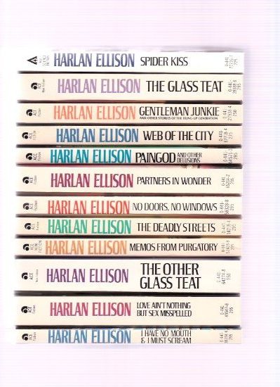 Image for Harlan Ellison ACE: Love Ain't Nothing but Sex Misspelled; Web City; No Doors Windows; Deadly Streets; Gentleman Junkie; Spider Kiss; Glass Teat / Other; Partners Wonder; Memos from Purgatory; Paingod Delusions; I Have No Mouth Must Scream -12 Volumes