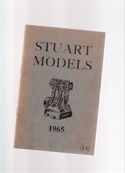 Image for Stuart Models: 1965 --- Stuart Turner Limited Trade Catalogue ( Catalog )