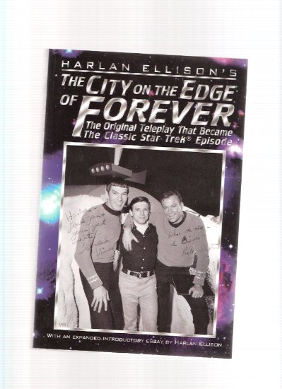 Image for The City on the Edge of Forever ---by Harlan Ellison (includes the Teleplay / Script )( Star Trek related)