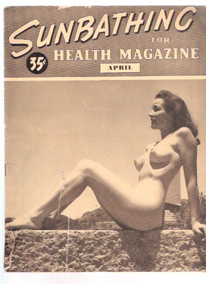 Image for Sunbathing FOR Health Magazine ---volume 4, # 1, April 1950 ( Nudist Publication )