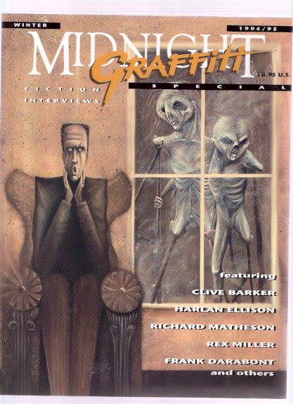 Image for Midnight Graffiti, Special 1994 (includes: Clive Barker Interviewd By Harlan Ellison; Rex Miller Interviewd By t Winter Damon; Richard Matheson Interviewed By Paul Sammon; etc)