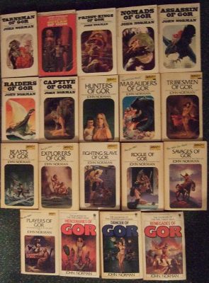 Image for Gor Set: Tarnsman Outlaw Priest-Kings Nomads Assassin Raiders Captive Hunters Marauders Tribesmen Beasts Explorers Fighting Slave Rogue Savages Players Mercenaries Dancer Renegades - 19 Volumes Tarl Cabot / Counter Earth Chronicles