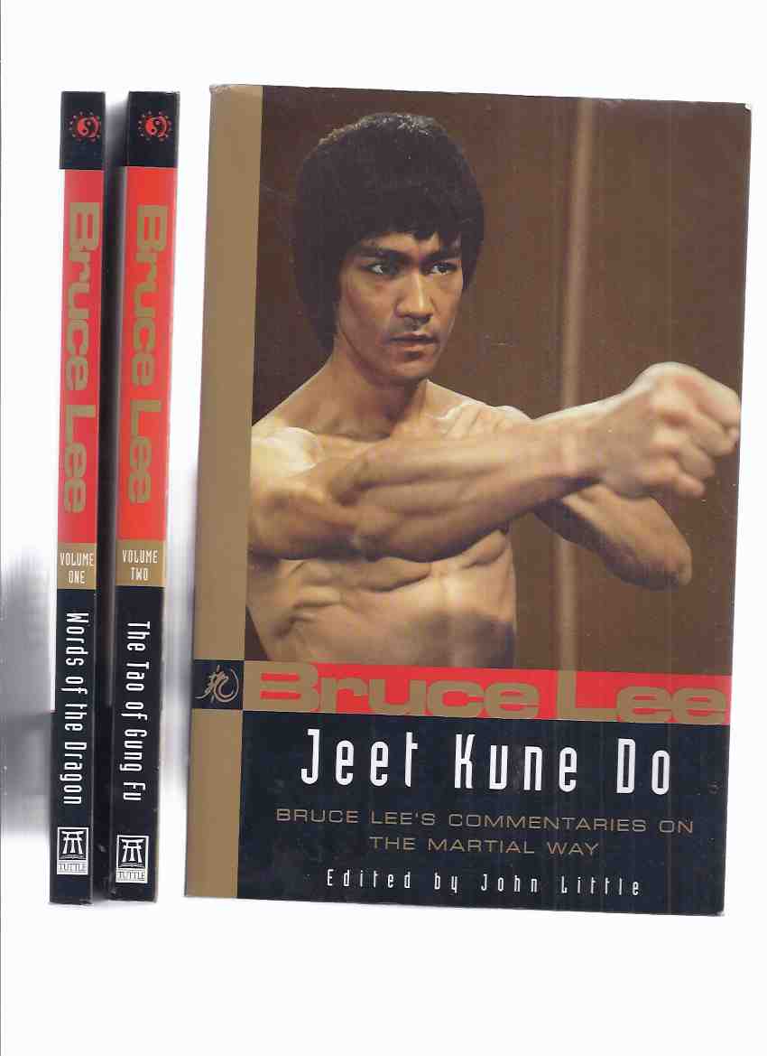 Image for BRUCE LEE: Words of the Dragon, Interviews 1958 - 1973; The Tao of Gung Fu: A Study in the Way of Chinese Martial Art; Jeet Kune Do, Bruce Lee's Commentaries on the Martial Way -THREE Volumes -Book 1, 2 and 3 ( Kung Fu )