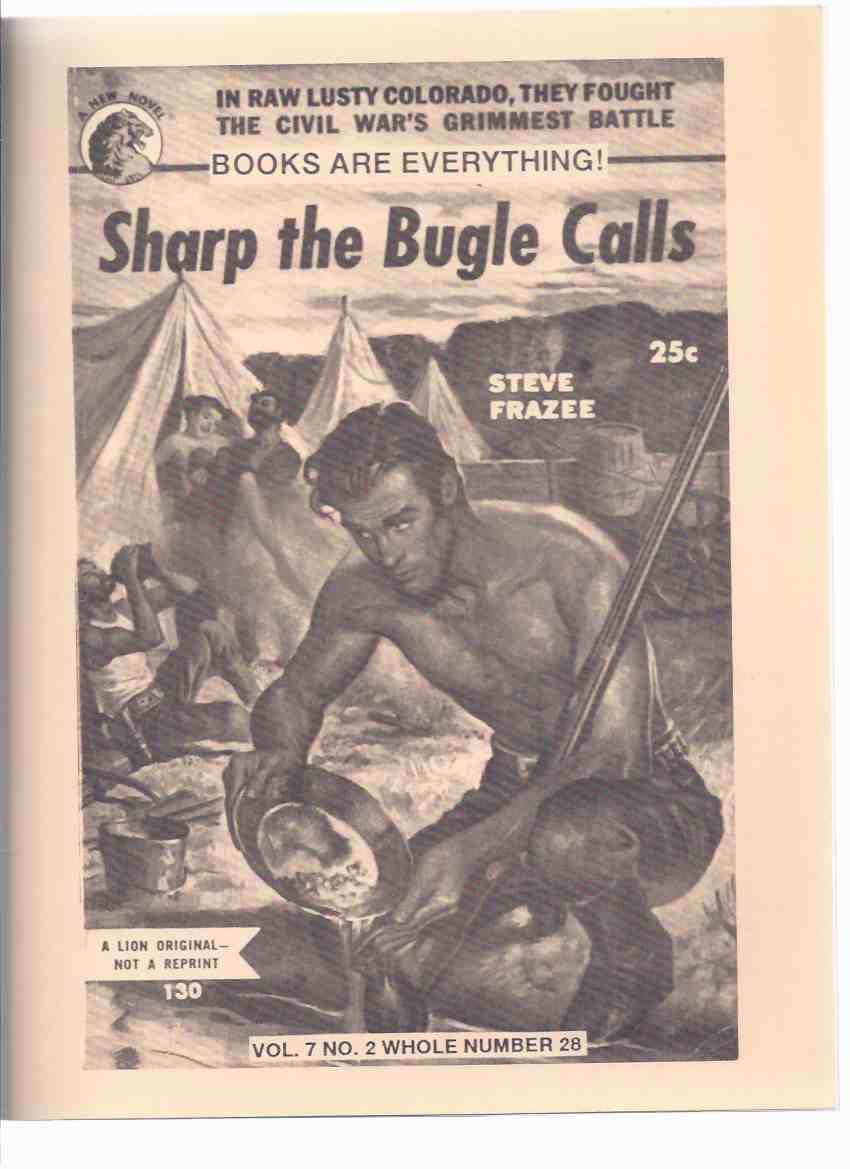 Image for Books are Everthing, Volume 7, No. 2, Issue 28 (inc. Catastrophe and Post Catastrophe Checklist (part 2 ), Pseudonyms; BLUE MURDER Paperbacks; etc)( Paperbacks / Collecting )