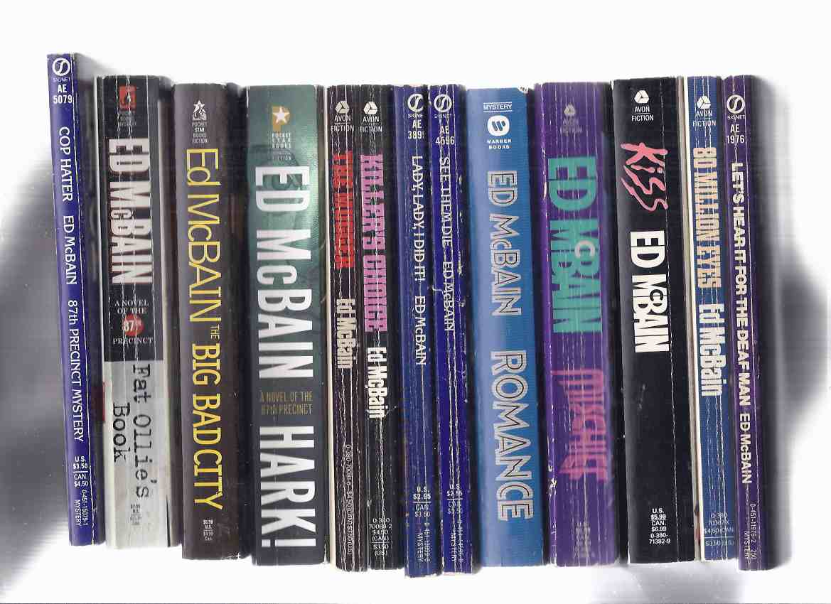 Image for 87th Precinct Mysteries: Cop Hater; Fat Ollie's Book; Big Bad City; Hark; Mugger; Killer's Choice; Lady I Did it; See Them Die; Romance; Mischief; Kiss; Let's Hear it for the Deaf Man; 80 Million Eyes --13 volumes