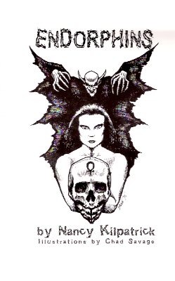 Image for Endorphins ---by Nancy Kilpatrick ---a Signed Copy (featuring the Poetry of Fabrice Dulac )