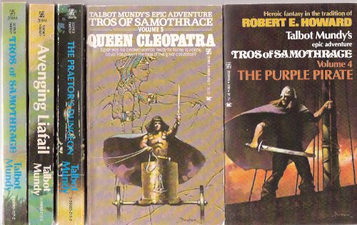 Image for Tros of Samothrace ---with Avenging Liafail ---with The Praetor's Dungeaon ---with The Purple Pirate ---with Queen Cleopatra --- 5 Volumes --- Books 1, 2, 3, 4, 5