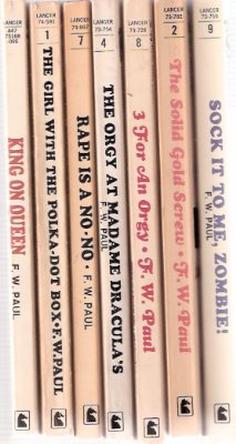 Image for Bret Steele, The Man from S.T.U.D. ( STUD ): Sock it to Me Zombie; Solid Gold Screw; 3 for an Orgy ( Three ); Orgy at Madame Dracula's; Rape is a No-No; Girl with the Polka Dot Box; King on Queen ---7 Volumes
