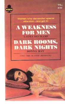Image for A Weakness for Men / Dark Rooms, Dark Nights