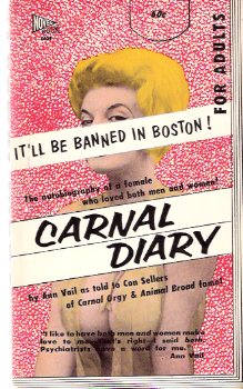 Image for Carnal Diary ---the Autobiography of a Female Who Loved Both men and Women