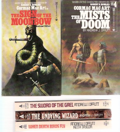 Image for Cormac Mac Art: Sword of the Gael ---with Undying Wizard ---with Sign of the Moonbow ---with Mists of Doom ---with When Death Birds Fly ---5 Volumes