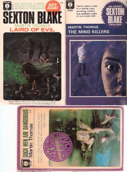 Image for Such Men are Dangerous ---with The Mind Killers ---with Laird of Evil --- Sexton Blake series ---3 Volumes