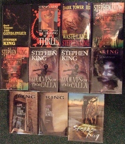 Image for Roland Deschain Cycle: Gunslinger; Drawing Three; Waste Lands; Wizard & Glass; Wolves Calla; Song Susannah; Dark Tower; Little Sister of Eluria; Wind Through Keyhole -12 Volumes - all # 433 -book I, II, III, IV, V, VI, VII, VIII Plus Eluria ( Wastelands )