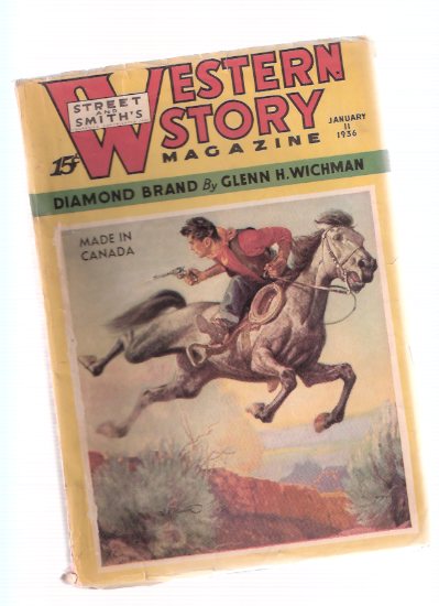 Image for Street and Smith Western Story Magazine ( Diamond Trail; Bandit Brand; Broken Patrol; Raiding Rustlers; Back Track; Buffalo Bait; Sign Reader; Dusty Cleans Up )( Pulp )