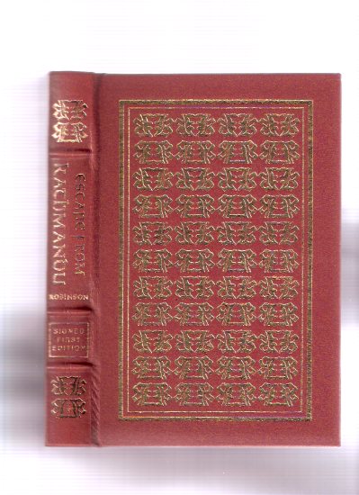 Escape from Kathmandu ---signed By Kim Stanley Robinson - Easton Press Leather Bound Edition Image for Escape from Kathmandu ---signed By Kim Stanley Robinson - Easton Press Leather Bound Edition