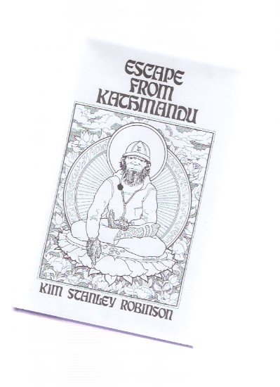 Image for Escape from Kathmandu ---bound with Two Views of a Cave painting and The Idol's Eye ---signed By Kim Stanley Robinson, James Blaylock, Tim Powers, Dean R Koontz