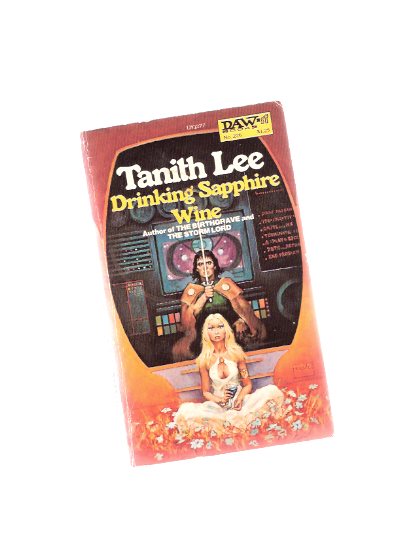Image for Drinking Sapphire Wine ---by Tanith Lee -a signed copy