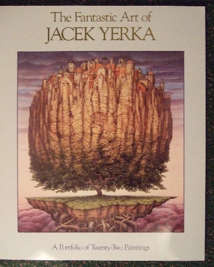 Image for The Fantastic Art of Jacek Yerka: A Portfolio of Twenty-Two Paintings ( 22 ) ( Fantasy Illustrations )
