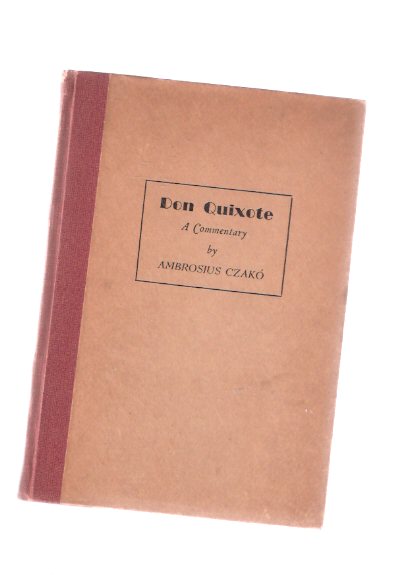 Image for Don Quixote: A Commentary