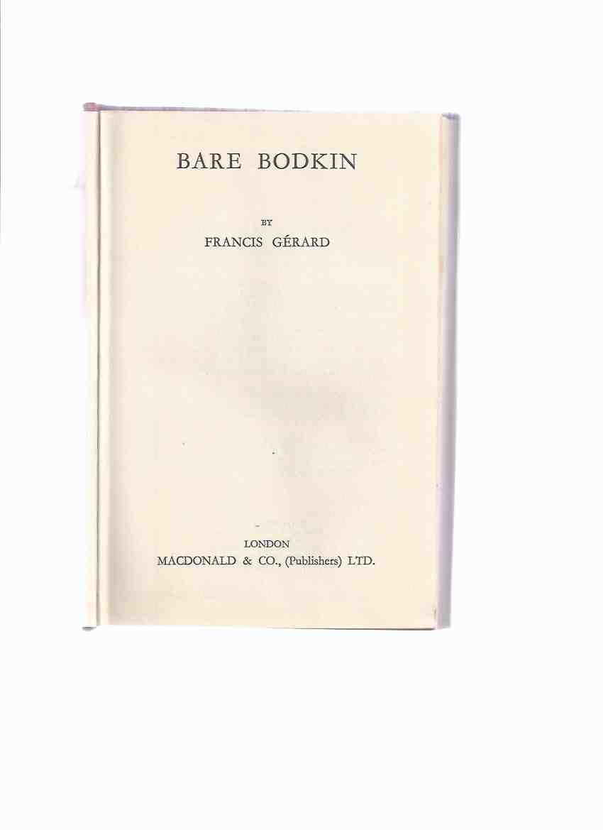 Image for Bare Bodkin -a Sir John Meredith Novel