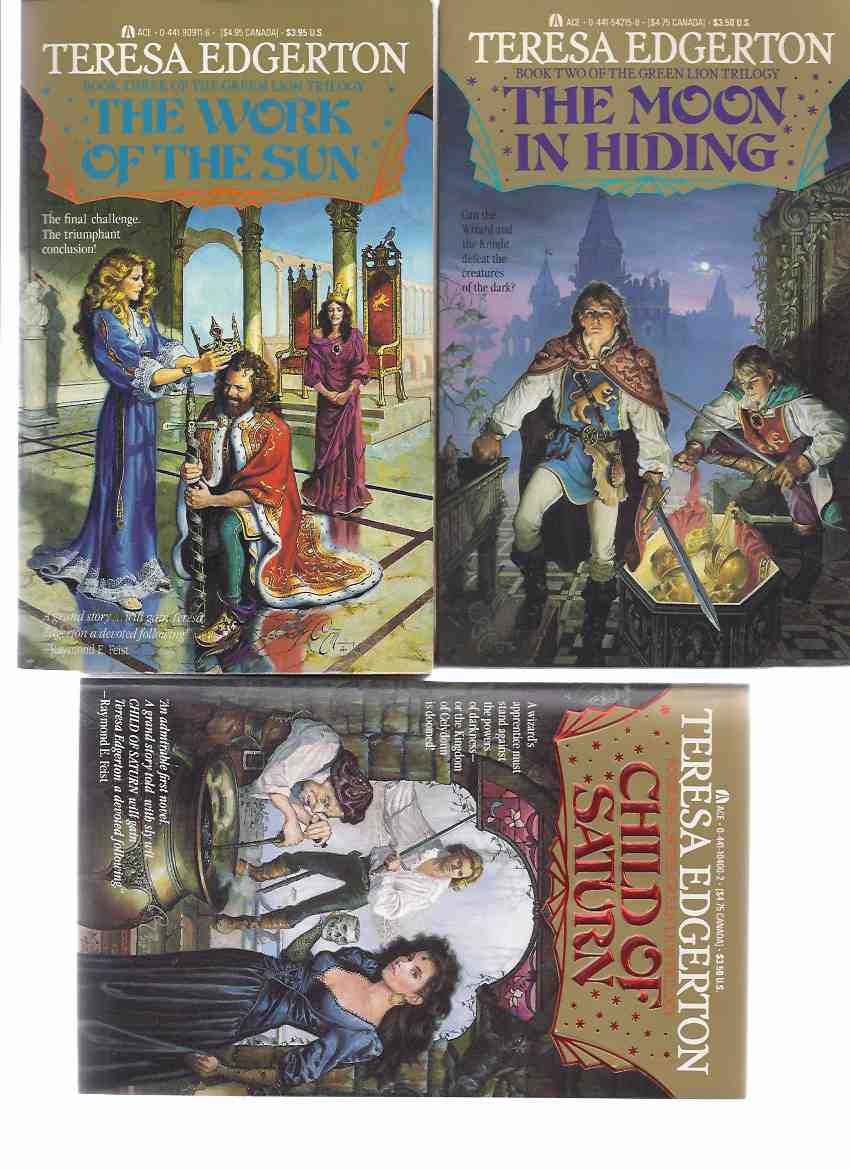 Image for The Green Lion Trilogy, Comprising: Child of Saturn ...with The Moon in Hiding ...with The Work of the Sun, 3 Volumes