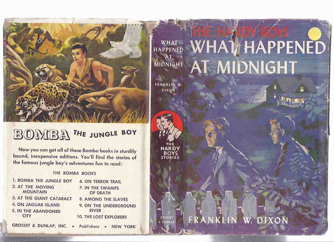 Image for What Happened at Midnight # 10: The Hardy Boys Mystery Series ( Grosset and Dunlap Edition in Dustjacket )