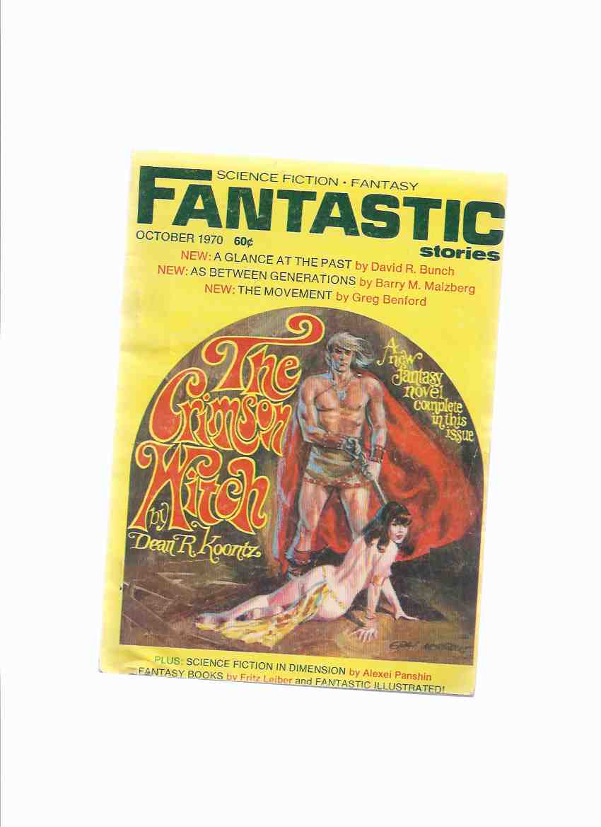 Image for Fantastic Stories: Science Fiction and Fantasy, October 1970, Volume 20, # 1 (includes: The Crimson Witch; The Movement; A Glance at the Past; As Between Generations; Spook for Yourself; etc)( Digest Size Pulp )