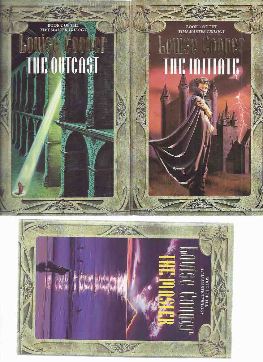 Image for LOUISE COOPER: The Time Master Trilogy, comprising: The Initiate ---with The Outcast ---with The Master, -Book 1, 2 and 3 ( three volumes)( i, ii, ii )( Time Master series)
