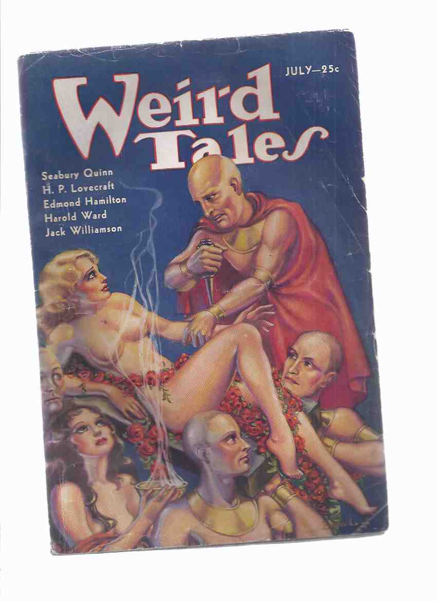 Image for Weird Tales Magazine ( Pulp ) / Volume 22 # 1, July 1933 ( Hand of Glory; Voodoo Song; Fire Creatures; Thing from the Grave; Horror in the Museum; Golden Blood (part 4); Dreams in the Witch House; Ubbo-Sathla; Green Tea, etc)