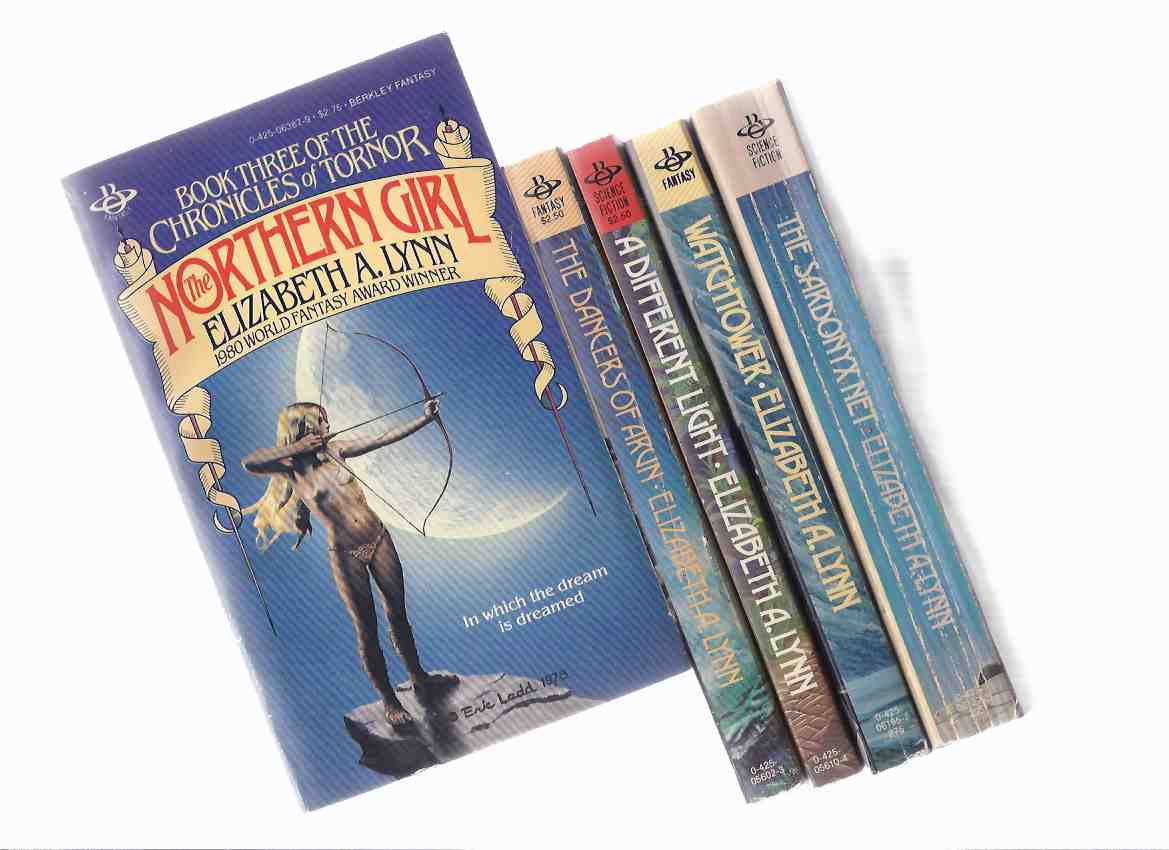 Image for 5 Books By Elizabeth Lynn: The Chronicles of Tornor Trilogy ( Watchtower / The Dancers of Arun / The Northern Girl -Books 1, 2 and 3 ) ---with A Different Light ---with The Sardonyx Net