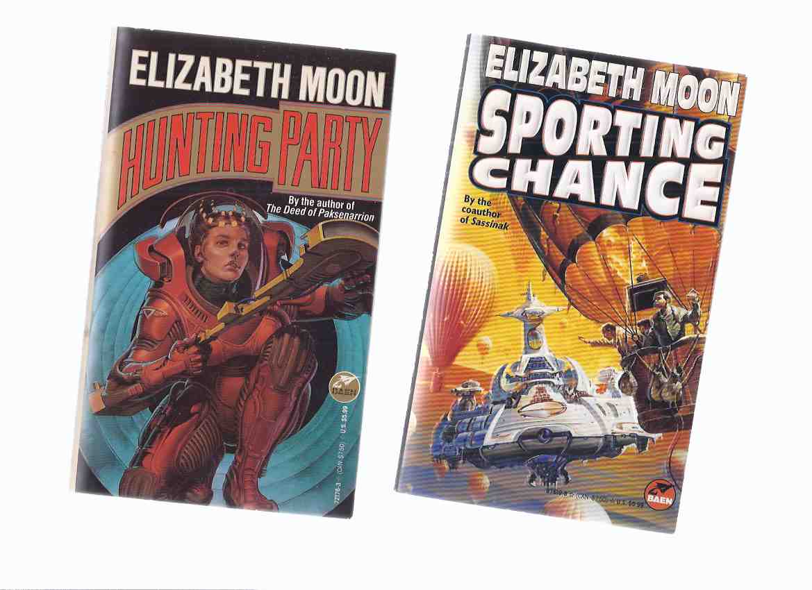 Image for Hunting Party ---with Sporting Chance -book 1 and 2 of the Serrano Legacy Series -by Elizabeth Moon -a Signed Copy ( Volume Two )