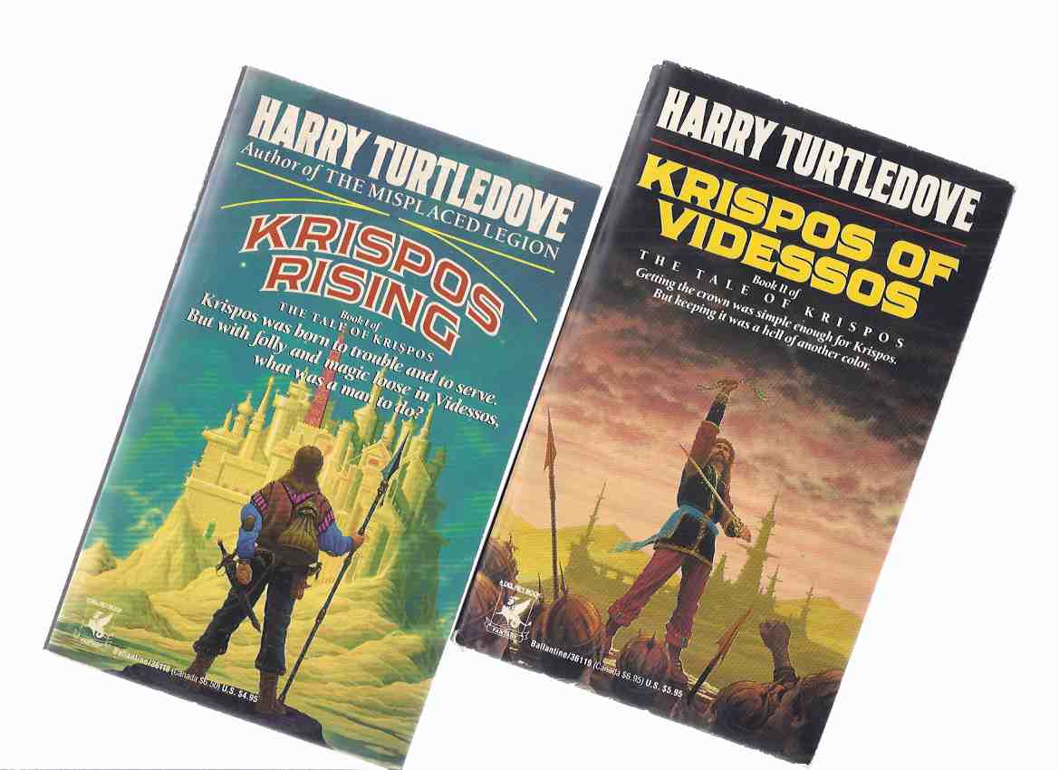 Image for TWO VOLUMES: The Tale of Krispos: Krispos Rising ---with Krispos of Videssos ---Books 1 and 2 -by Harry Turtledove - (signed)