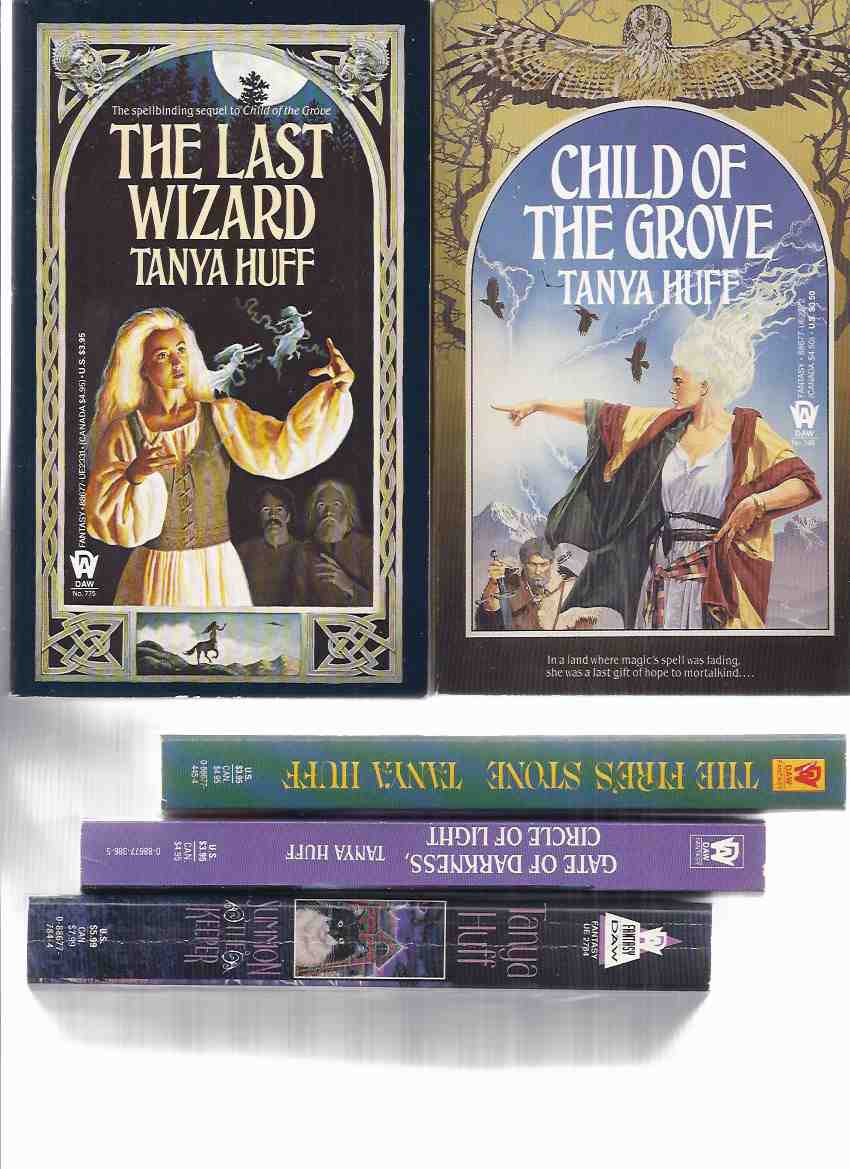 Image for 5 Volumes - Child of the Grove /and/ The Last Wizard -Books 1, 2 of Wizard Crystal --with The Fire's Stone; Gate of Darkness, Circle of Light ; Summon the Keeper -by Tanya Huff (one signed)