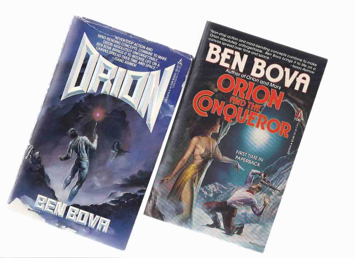 Image for Orion ---with Orion and the Conqueror ---Book 1 and 4 in the Series -by Ben Bova (one signed)