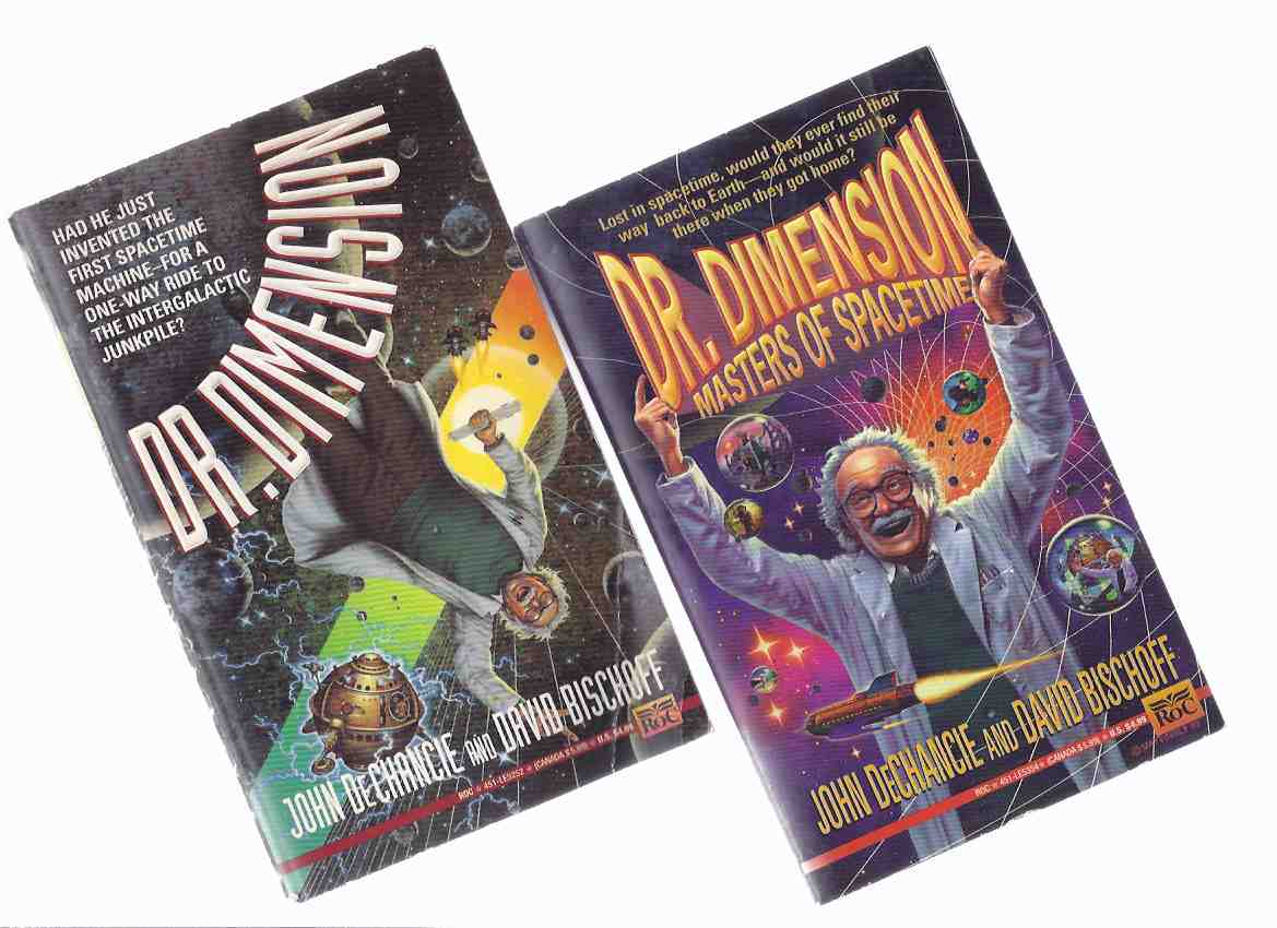 Image for Dr Dimension ---with Dr Dimension, Masters of Spacetime ---Book 1 and 2 -TWO VOLUMES