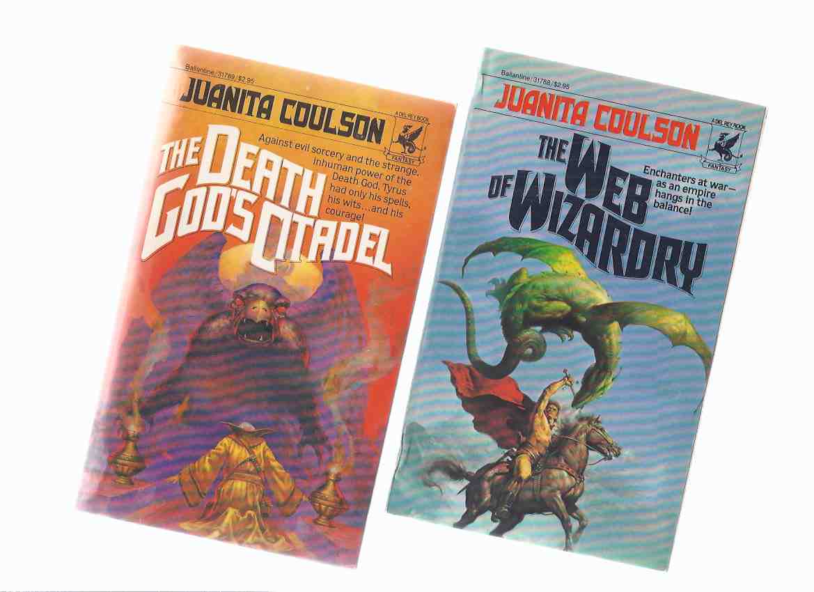 Image for Krantin Series: The Web of Wizardry ---with The Death God's Citadel ---book 1 and 2 -by Juanita Coulson -Signed -TWO VOLUMES