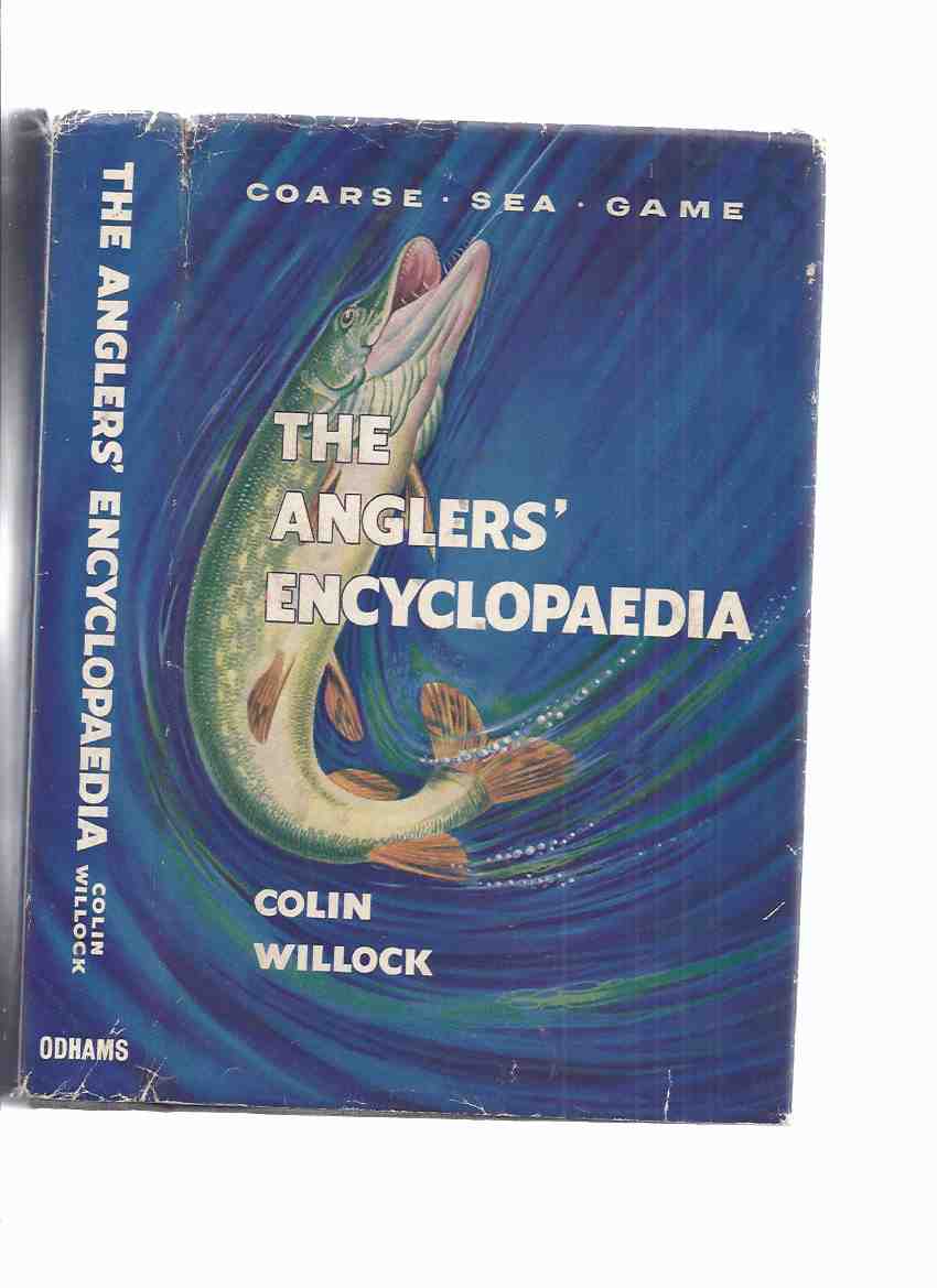 Image for The Anglers' Encyclopaedia ---with an Original Drawing of an Icthyian Horror Attacking a Fisherman ---by Jim Pitts ( Cthulhu Mythos / H P Lovecraft related ) ( Angler's Encyclopedia )
