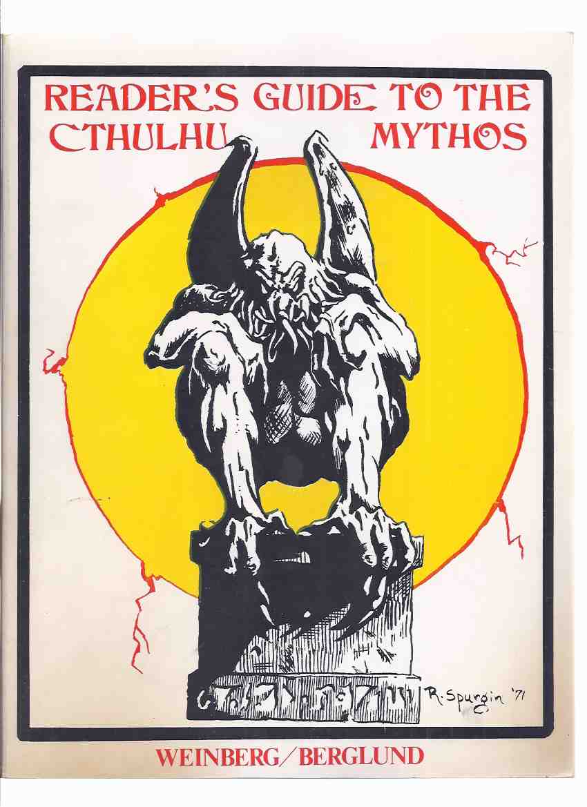 Image for Reader's Guide to The Cthulhu Mythos -by robert Weinberg ( H P Lovecraft Related )