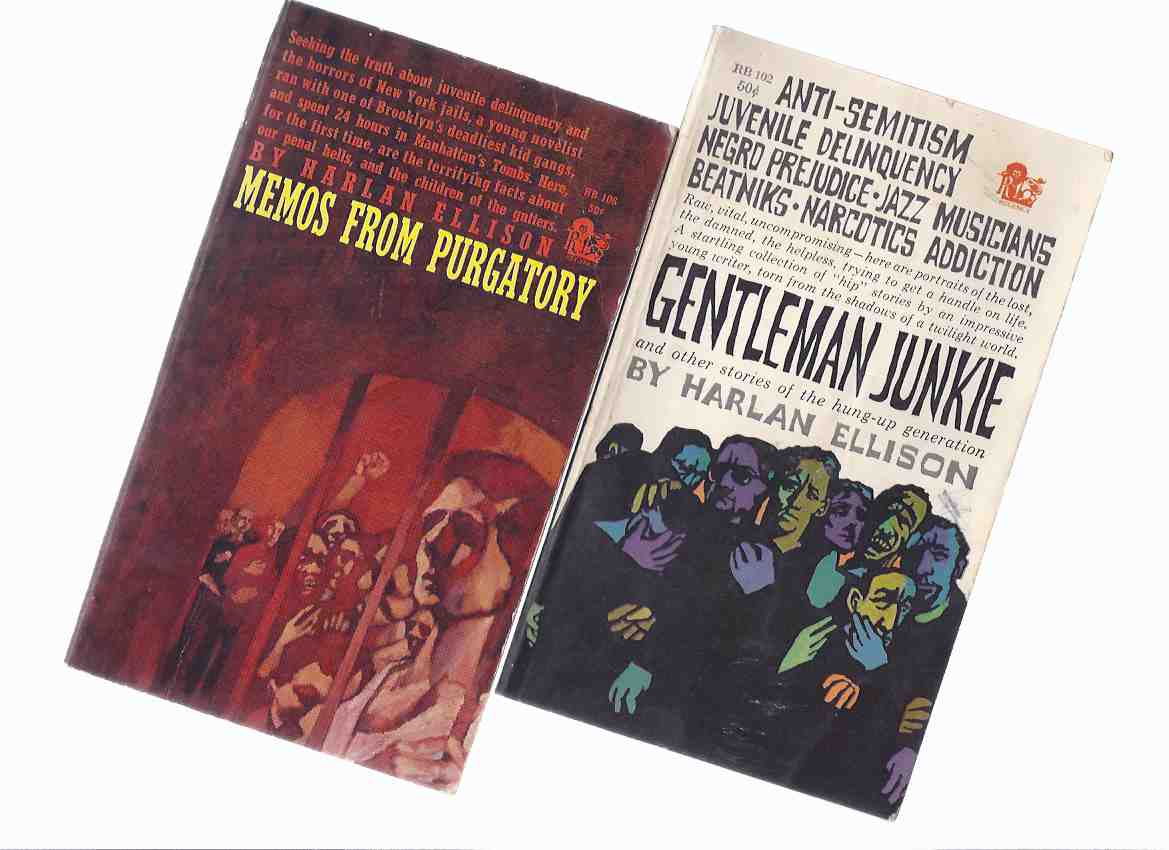 Image for Harlan Ellison: Gentleman Junkie and Other Stories of the Hung Up Generation -with Memos from Purgatory ---2 Volumes (includes: The Time of the Eye; Final Shtick; Night of Delicate Terrors, etc)