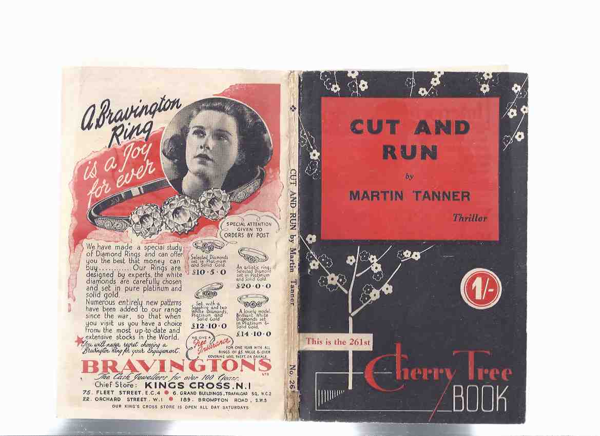 Image for Cut and Run -by Martin Tanner (penname for Rupert Penny )