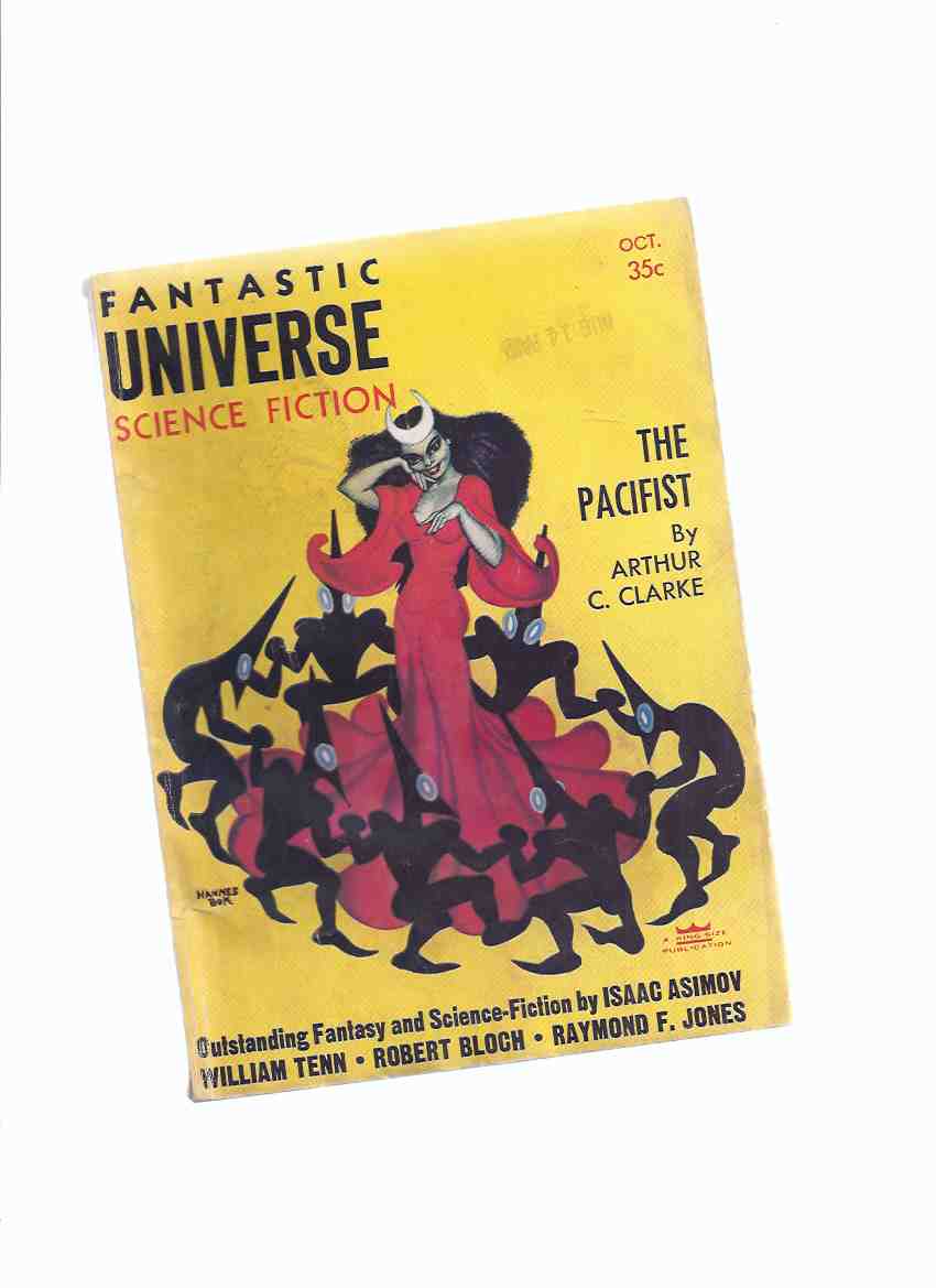 Image for Fantastic Universe ( Digest SF Pulp ) Magazine, October 1956, Volume 6, # 3 ( Pacifist; Way of Life; First Law; Matter of Culture; She Only Goes Out at Night; Messenger; Where Hesperus Falls; Poor Little Saturday; Daedulus Was Not Myth) (Science fiction)